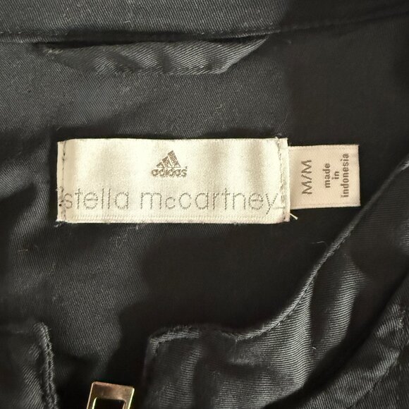 Rare Stella McCartney x Adidas Structured Peplum Jacket Black Size M - Picture 8 of 11